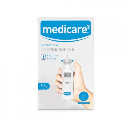 Medicare Infrared Ear Thermometer with Probe Covers